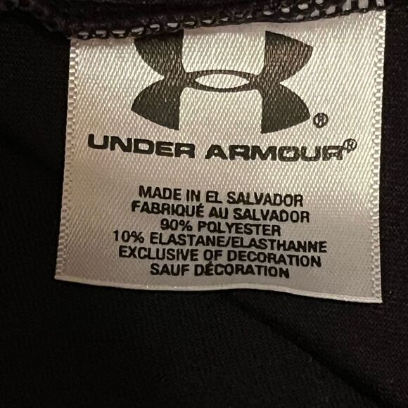 Under Armour Women’s All Season Hooded Sweatshirt Black 3/4” Sleeve  Size Small - Picture 6 of 7